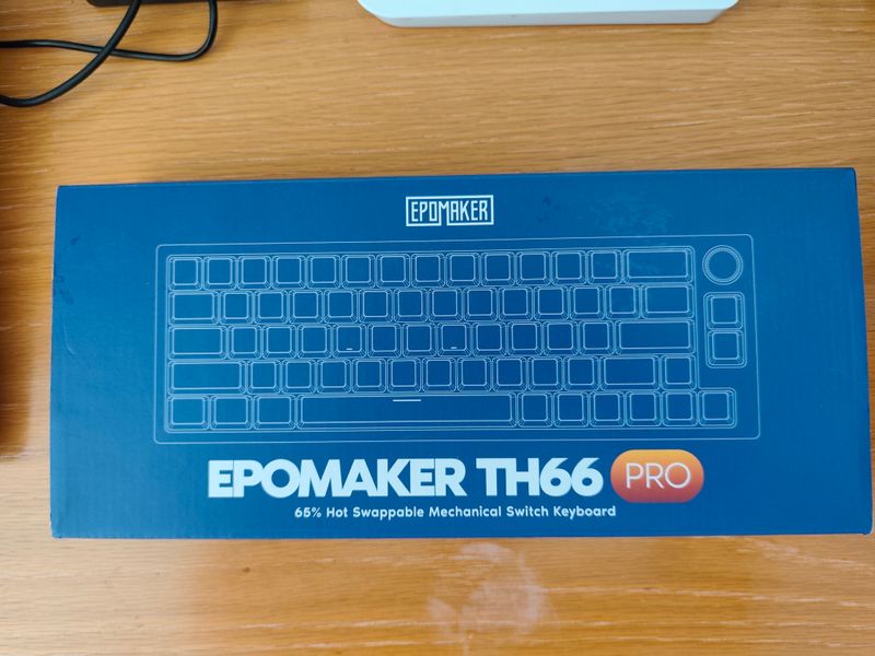 Teclado Epomaker TH66 Pro Gris/Amarillo afbeelding 3