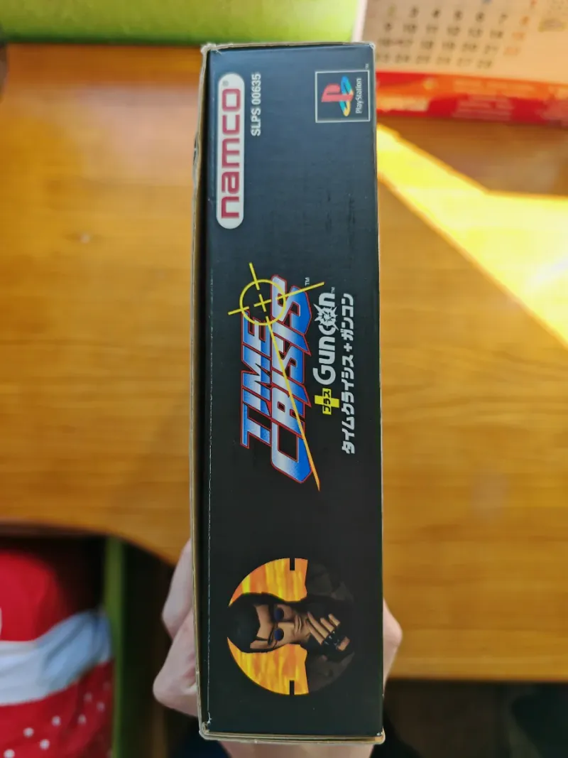 Pack Time Crisis + GunCon PS1 Namco japonés afbeelding 3