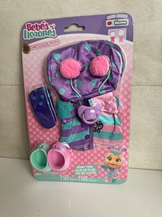 3 Conjuntos Ropa Bebés Llorones Cry Babies