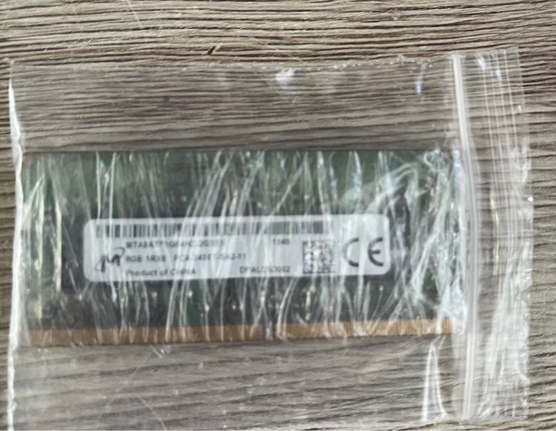 Memoria RAM Micron 8GB DDR4