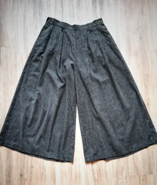 Pantaloni Oltre gamba larga donna taglia M