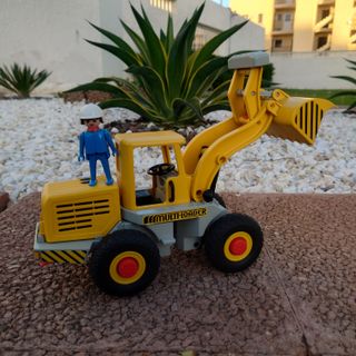 Playmobil 3458 Excavadora Pala Cargadora bulldozer