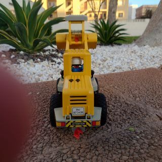 Playmobil 3458 Excavadora Pala Cargadora bulldozer
