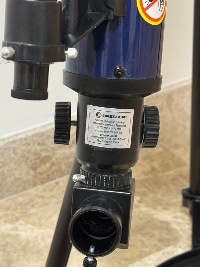 Telescopio Bresser Refractor 70/700mm afbeelding 3