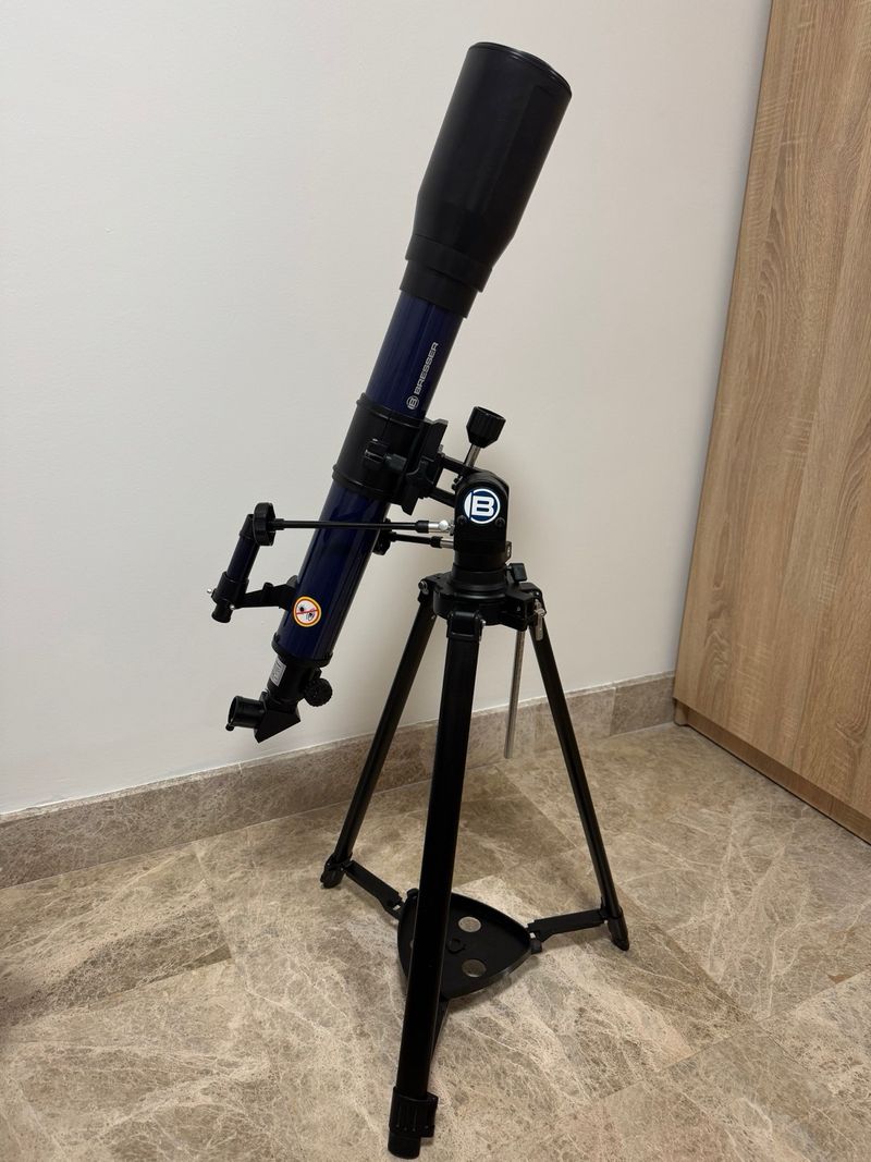 Telescopio Bresser Refractor 70/700mm afbeelding 2