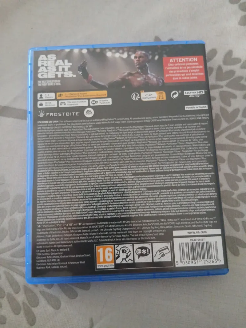 UFC 5 PS5 afbeelding 2