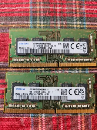 Memoria RAM portátil DDR3 o DDR4 De 4 GB