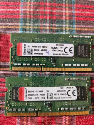 Memoria RAM portátil DDR3 o DDR4 De 4 GB