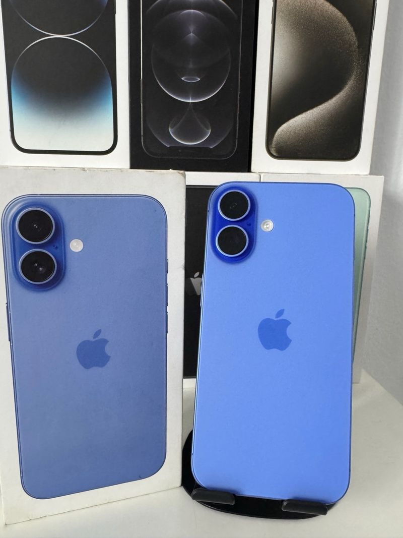 iPhone 16 Azul con Garantía