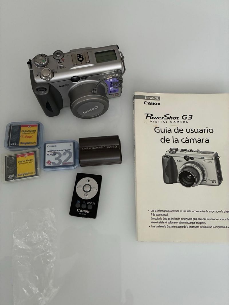 Canon PowerShot G3 Cámara Digital