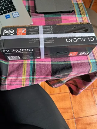 Rubinetto doccia termostatico nero Eisl