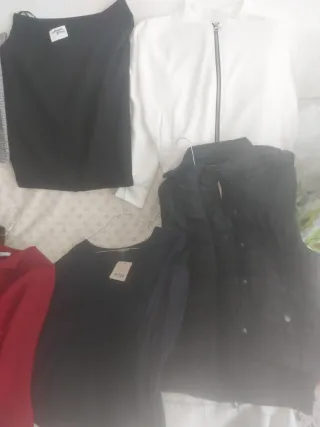 Lote Ropa Mujer Chaqueta Vestido Chaleco