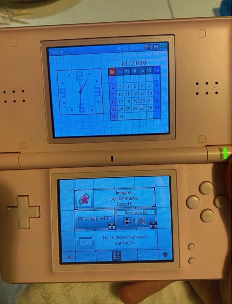 Nintendo DS Lite Rosa + 4 Juegos afbeelding 8