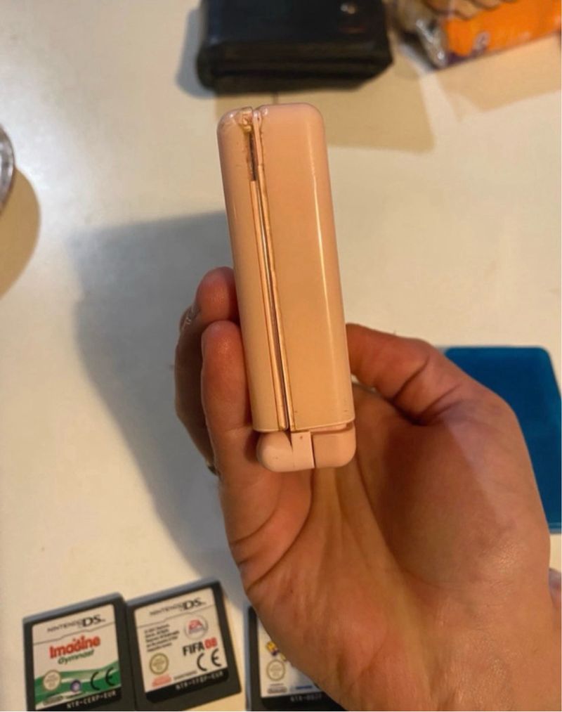 Nintendo DS Lite Rosa + 4 Juegos afbeelding 5