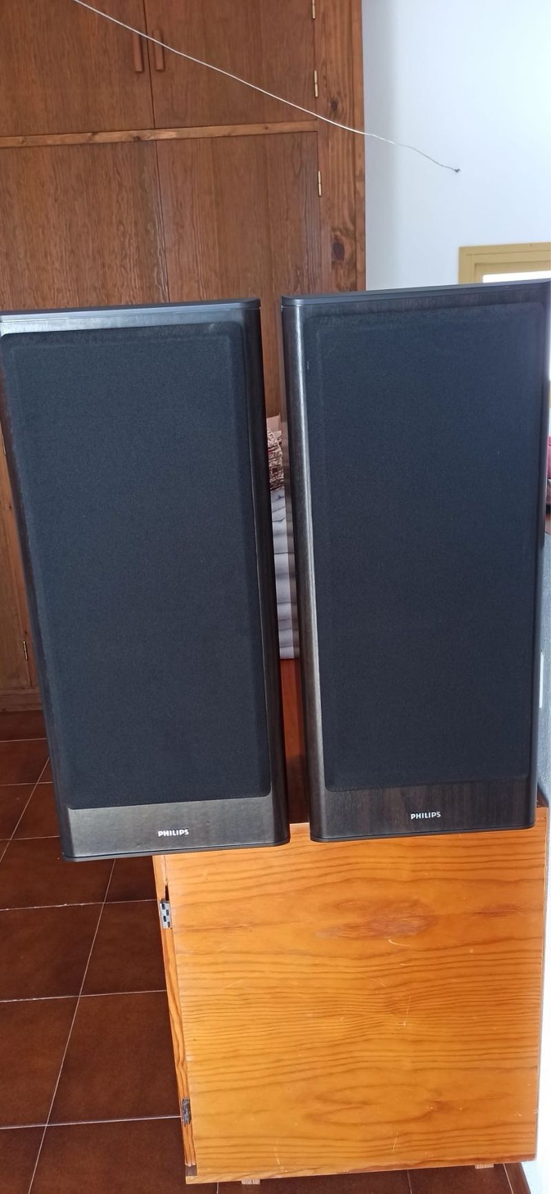 Altavoces Philips Negros y Marrones afbeelding 4