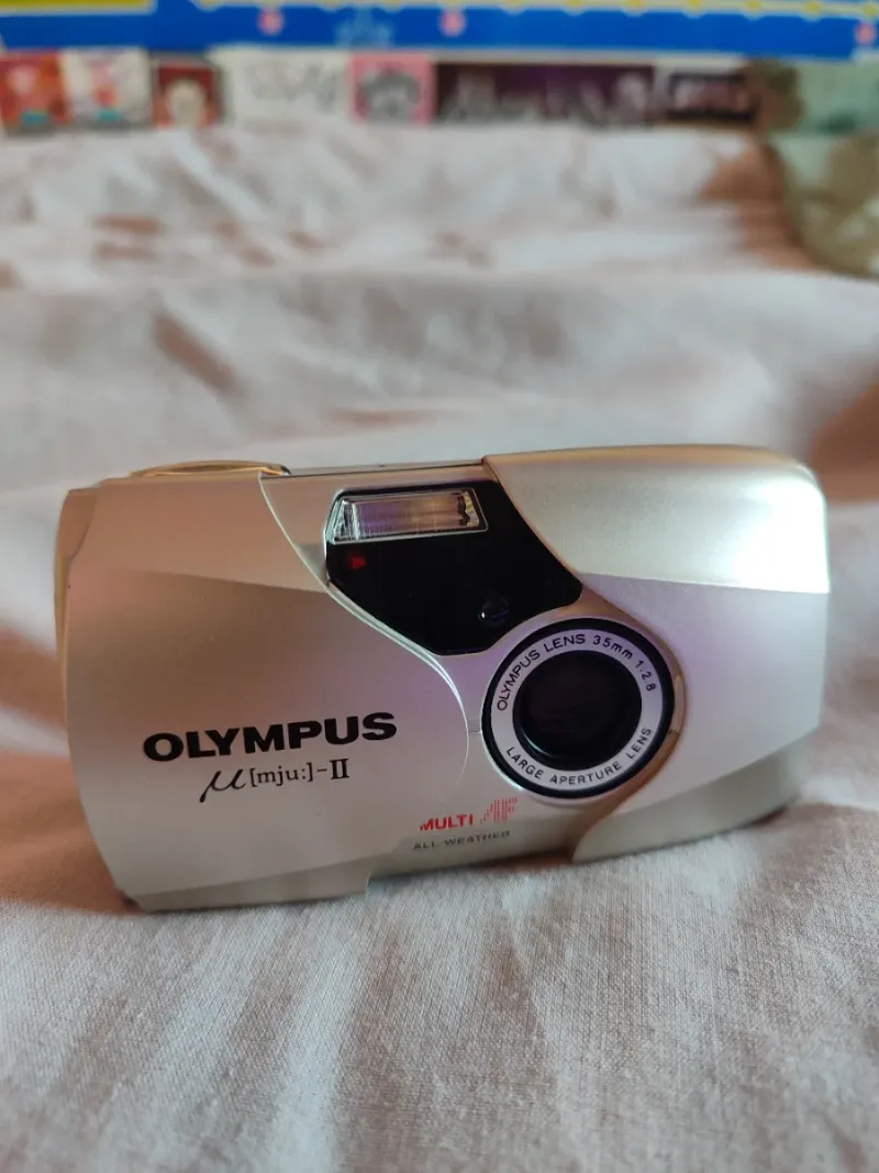 Olympus Mju II 35mm f2.8 como nueva afbeelding 2
