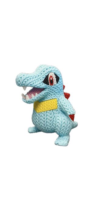 Figura Totodile Pokémon Crochet