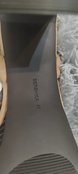 Sandalias Bershka Beige Talla 41