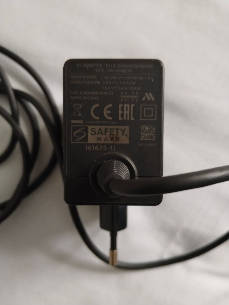 Cargador Nintendo Switch afbeelding 2