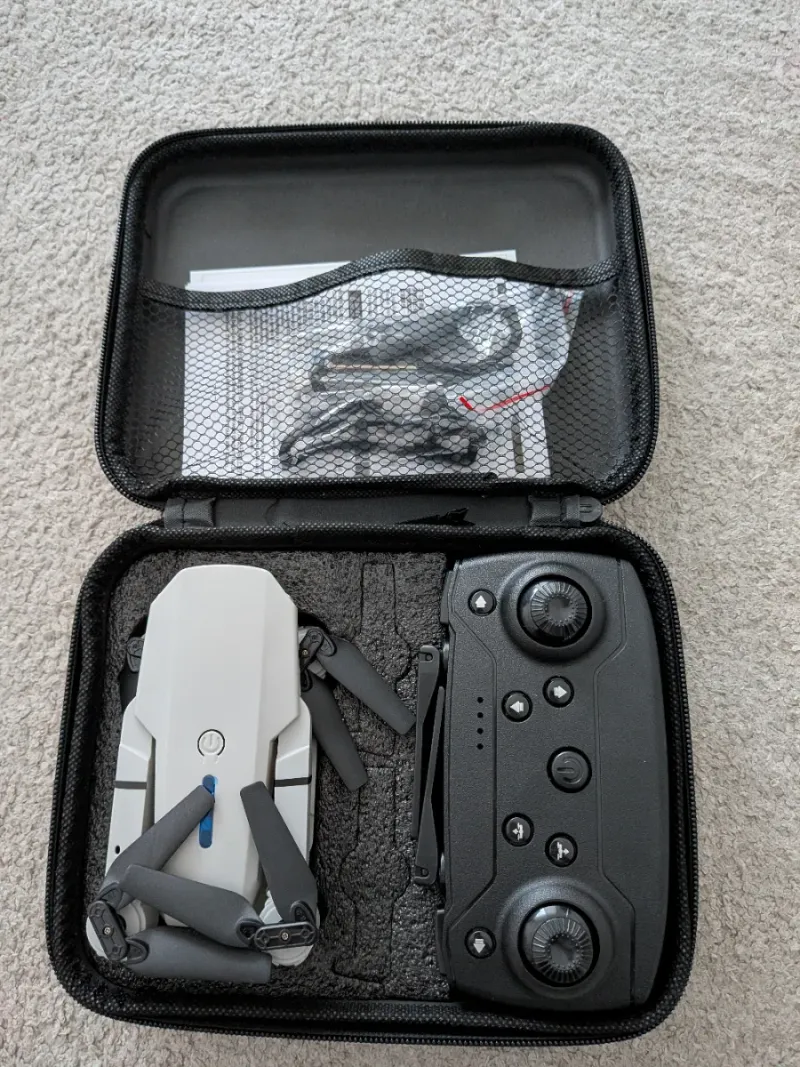Drone E88pro Negro y Blanco afbeelding 2