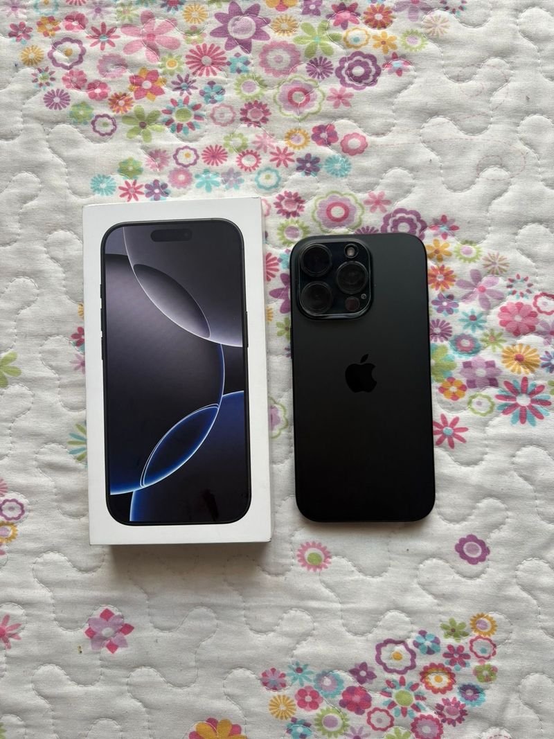 iPhone 16 Pro 128GB Negro 100% bateria