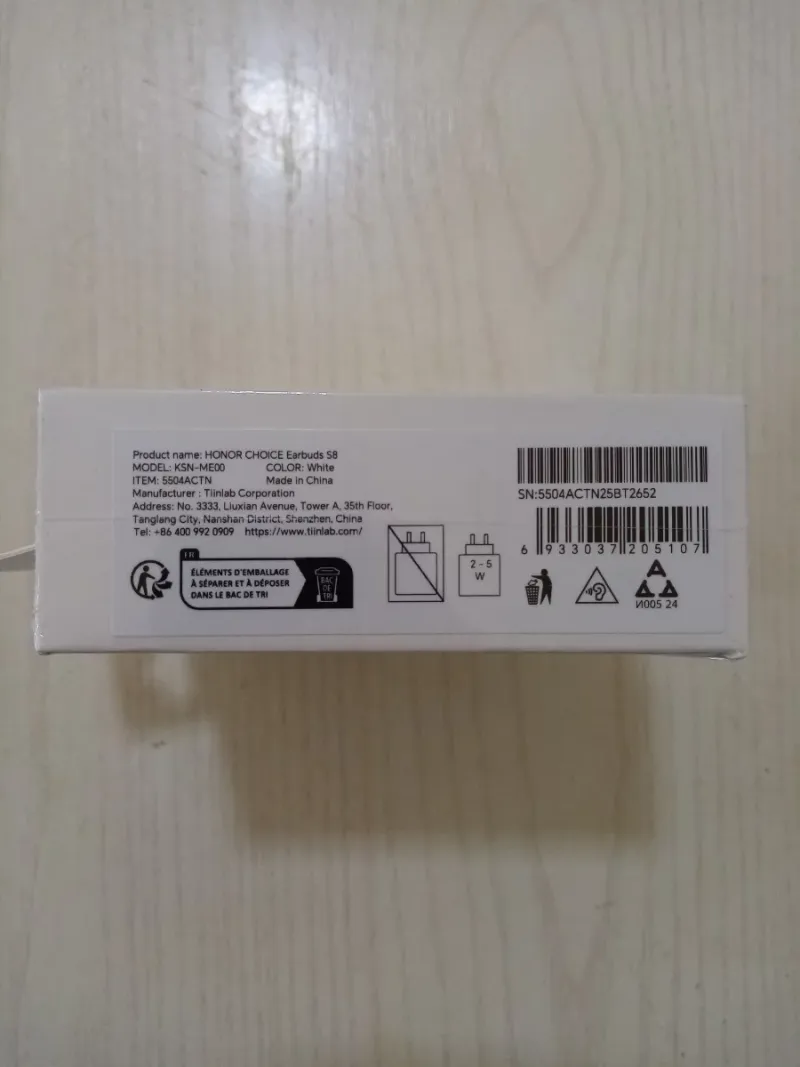 NUEVOS Honor Choice Earbuds S8 Blancos afbeelding 4