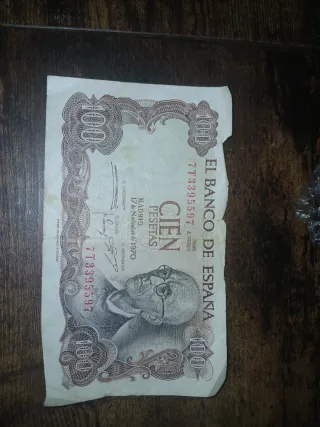 Billete 1000 pesetas España 1979