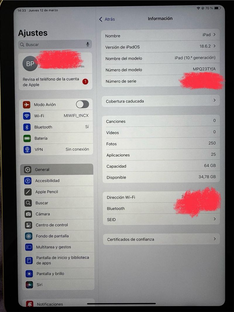 iPad 10ª Gen Amarillo afbeelding 3