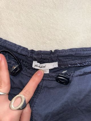 Pantalones parachute Subdued Y2K Dragón y Flores