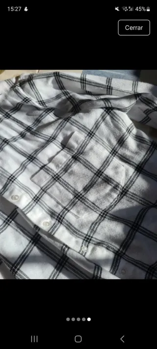 Camisa Milano Viscosa Cuadros