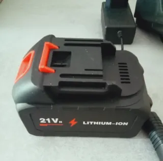 Arrancador de Batería, con Cargador, Batería, 21 V