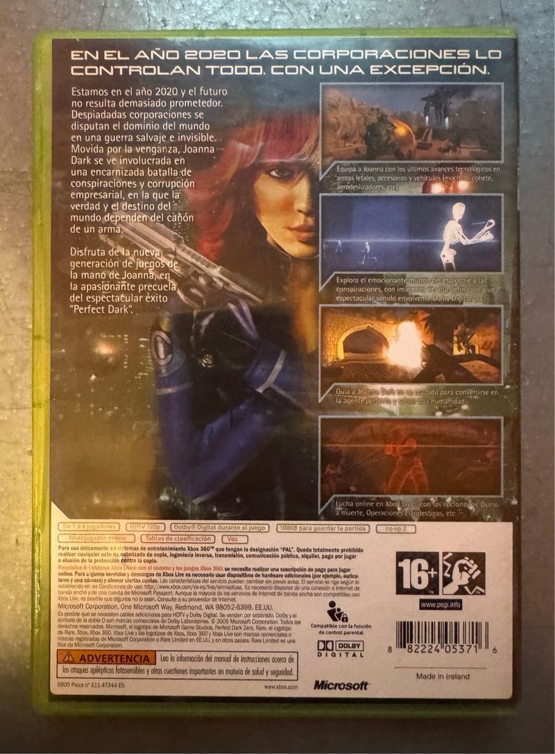 Perfect Dark Zero XBOX 360 afbeelding 2