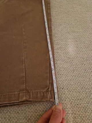 Pantaloni jeans beige/camel