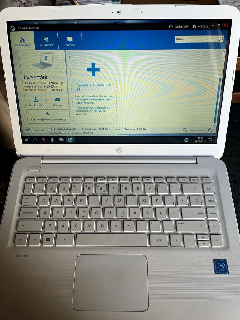 HP Stream Laptop Blanco