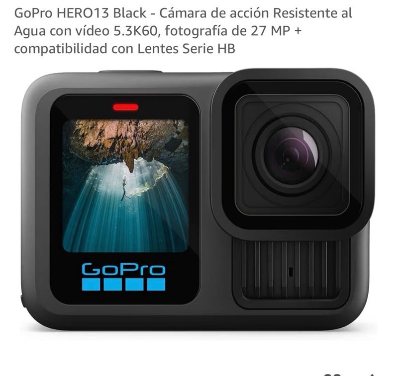 GoPro HERO13 Black Cámara de Acción 5.3K60 afbeelding 2