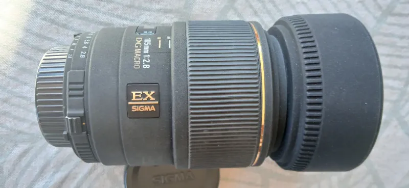 Sigma 105mm F2.8 DG Macro Nikon afbeelding 2