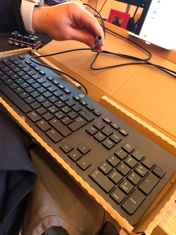 Teclado HP Negro