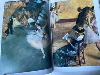 El impresionismo en detalle, gran formato 27x37cm