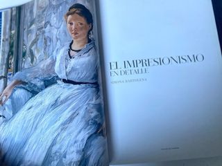 El impresionismo en detalle, gran formato 27x37cm