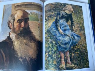 El impresionismo en detalle, gran formato 27x37cm