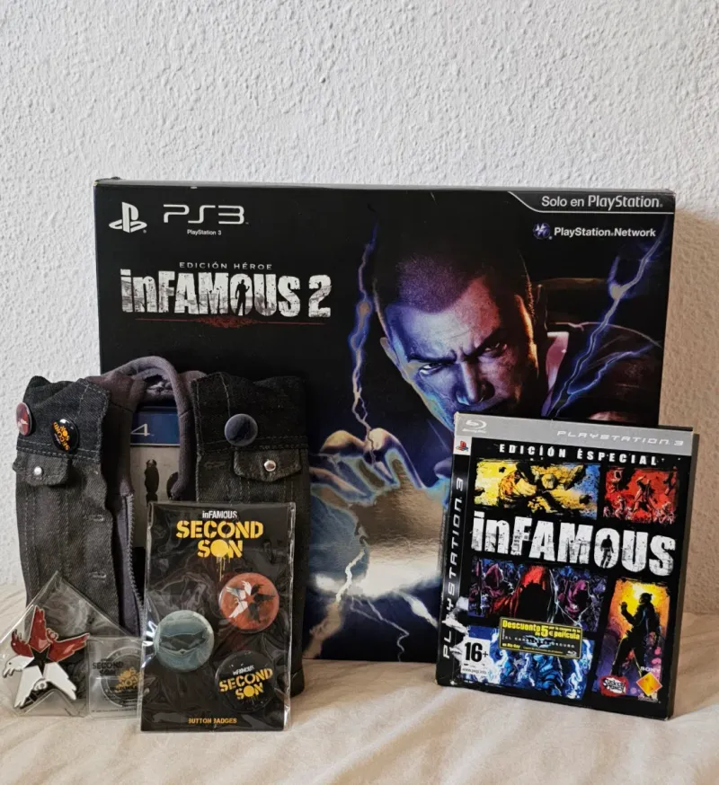 ☄️COLECCIÓN COMPLETA INFAMOUS☄️ PAL 🇪🇦