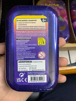 Pack de 5 minilatas “Poder de Kanto”