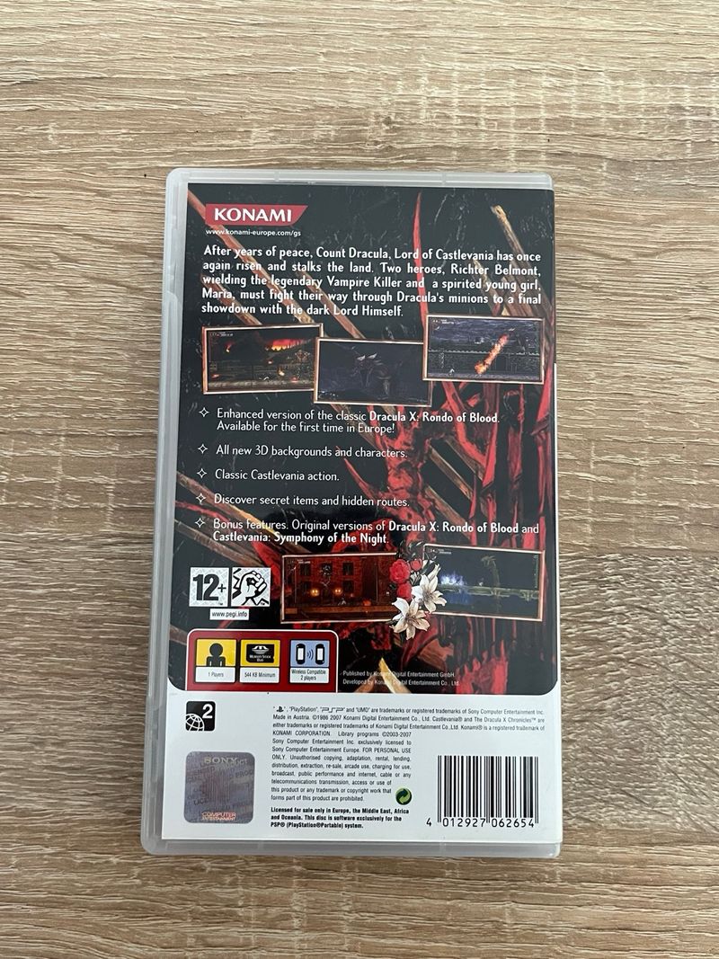 Castlevania The Dracula X Chronicles PSP afbeelding 2
