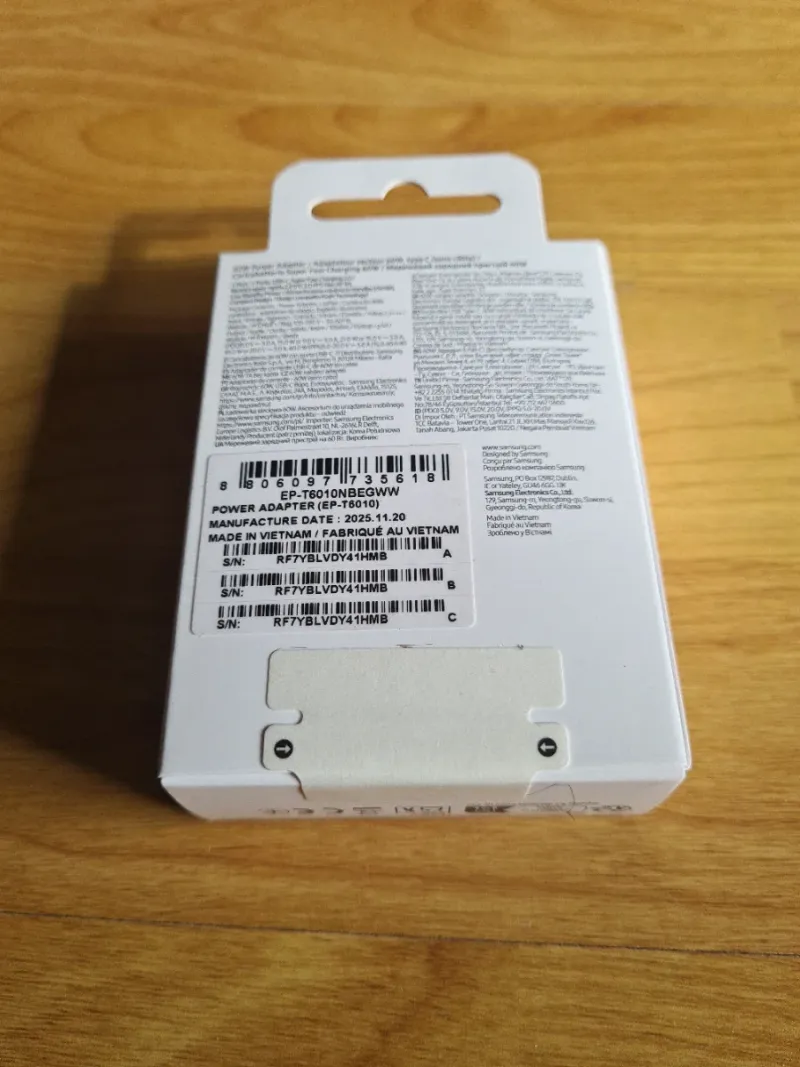 Cargador Samsung 60W S26 Ultra afbeelding 3