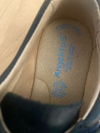 Zapatos niño Angelitos azul