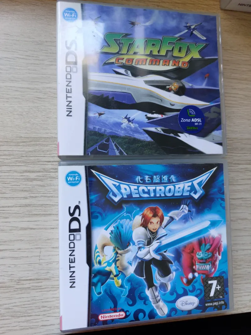 Star Fox Command Spectrobes Nintendo DS