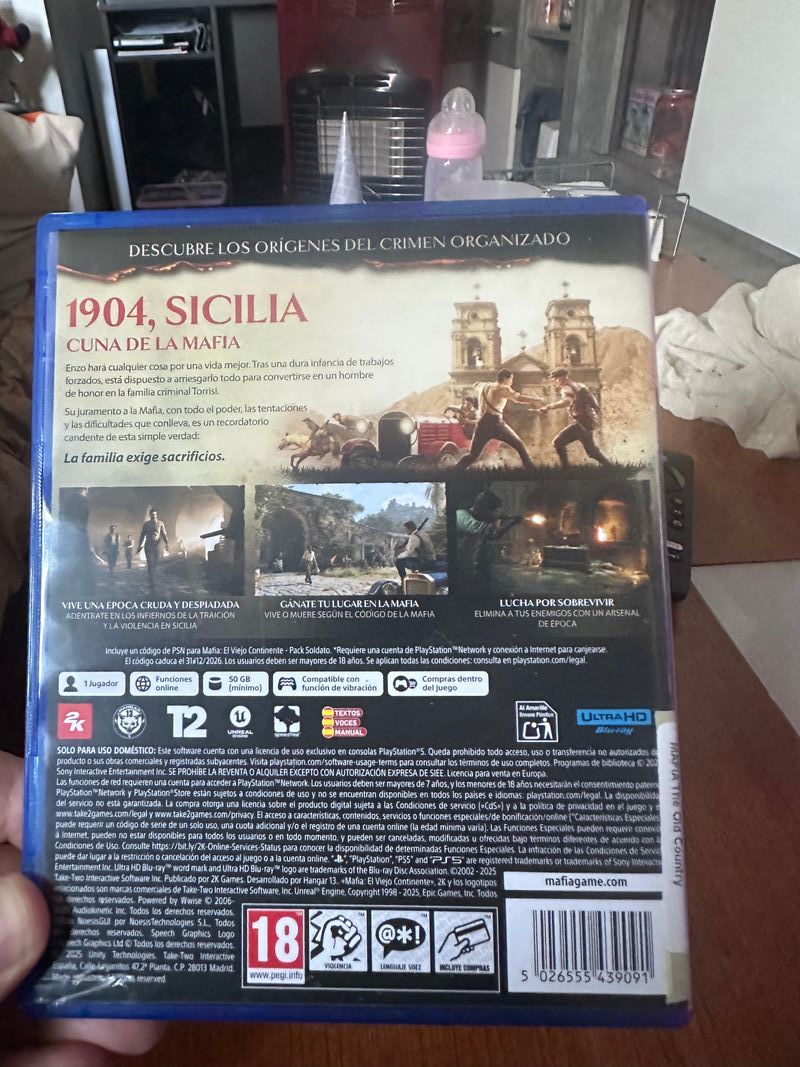 Mafia: El Viejo Continente PS5 afbeelding 2