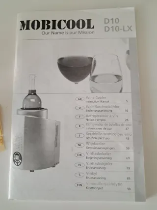 Wine Cooler, Mobicool D10