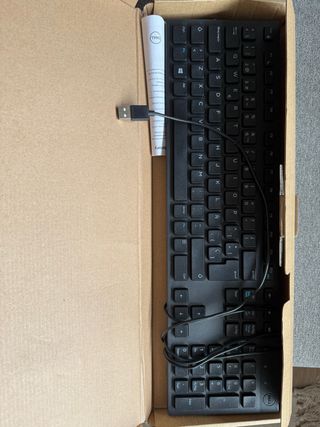 Teclado Dell USB QWERTY Negro