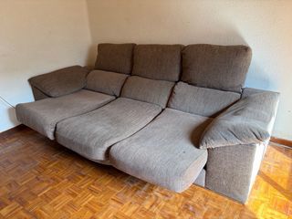 Sofá 3 plazas con asientos extraíbles